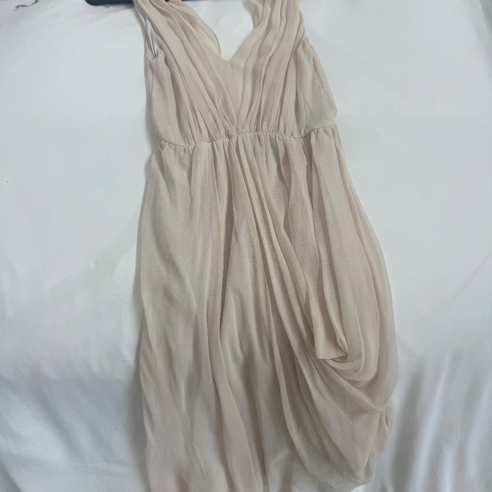 Blush Pink Alice + Olivia mini dress.
